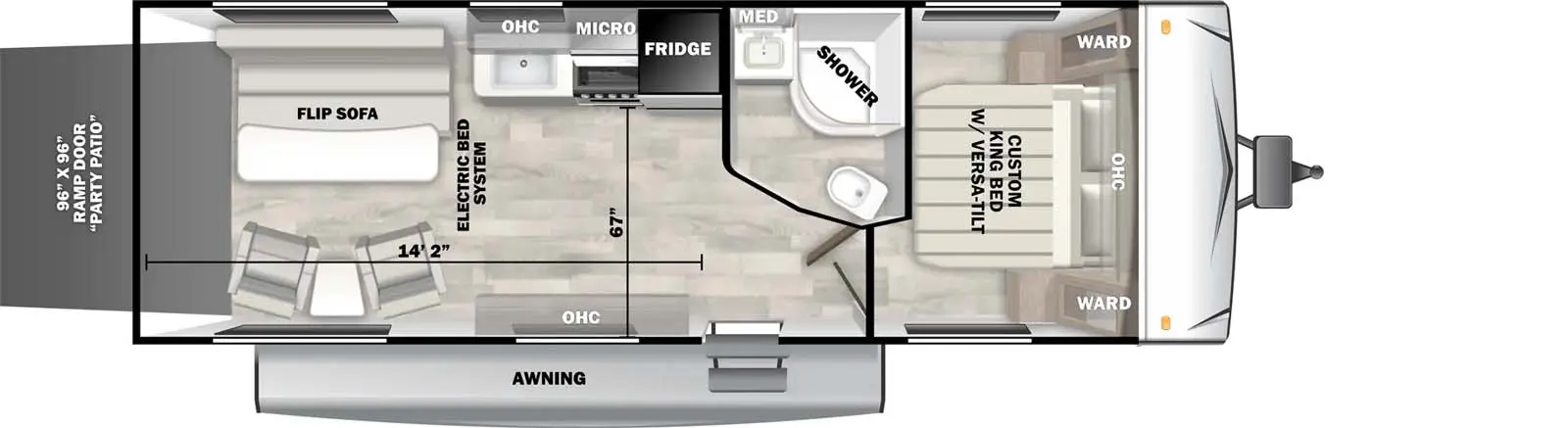 251SSXL Floorplan Image